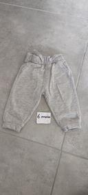 Pantalon jogging gris bébé 6 mois