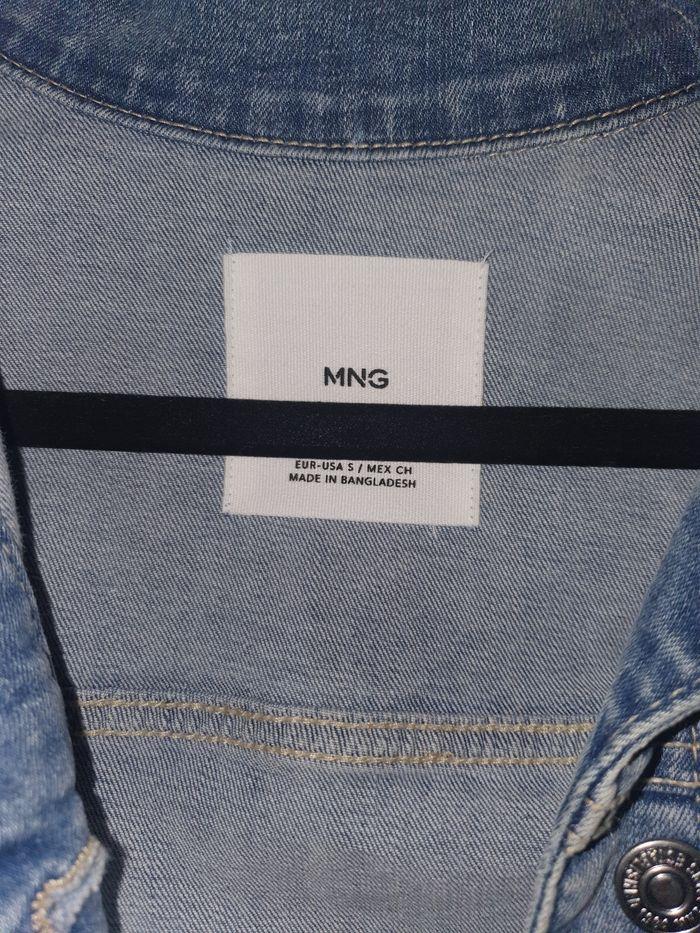 Veste en jeans mango taille s - photo numéro 2