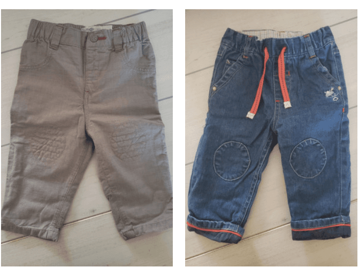 Lot de 2 pantalons 9mois - photo numéro 1