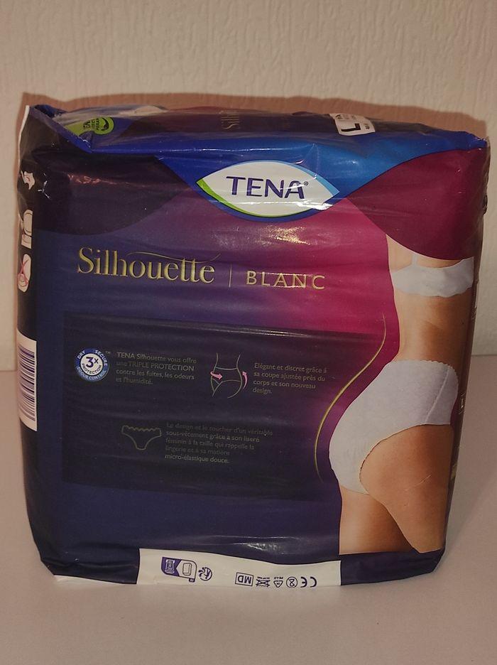 Tena Silhouette Blanc Normal Taille L - photo numéro 2