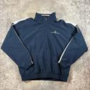 Track Jacket Sergio Tacchini Athletic Lab Y2k 90's 2000's Navy Blue & White