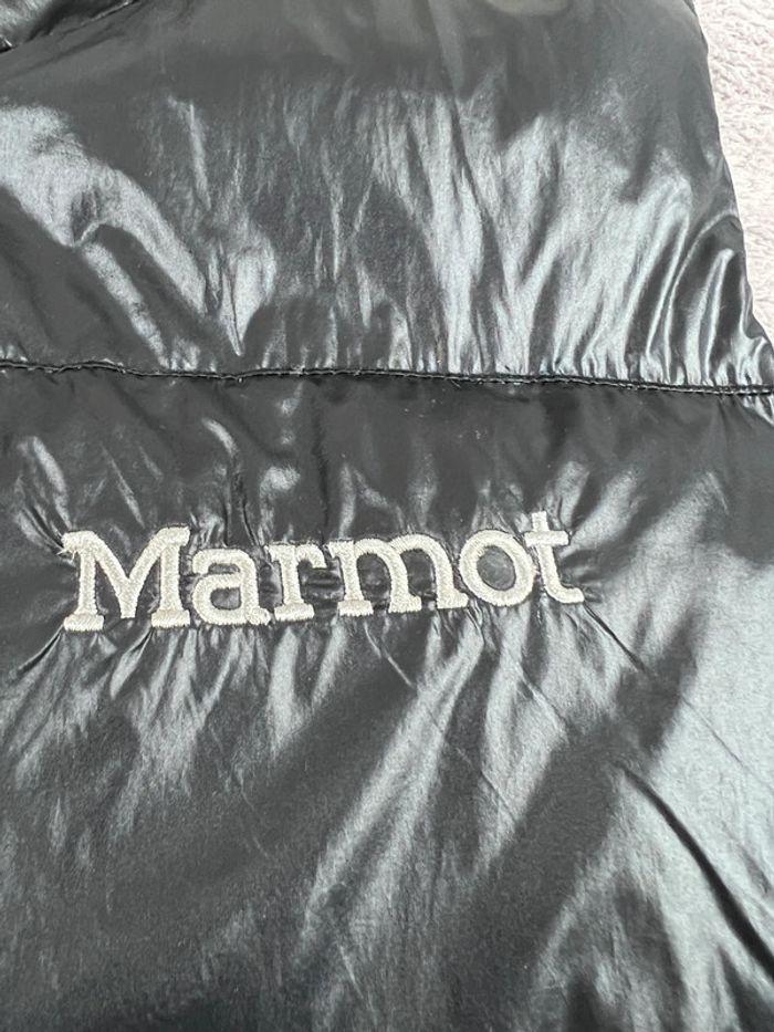 👕 Veste sans manche Doudoune Marmot avec logo brodé Noir Taille M 👕 - photo numéro 5