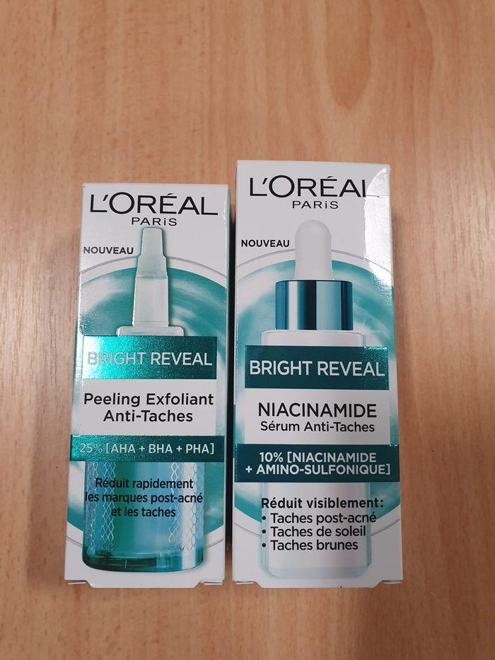 Peeling et serum l’oreal Bright Reveal Anti-Tâches - photo numéro 1