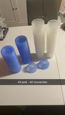 Lot de 43 petits pots pour bébé