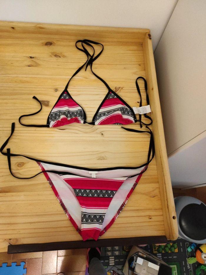 Bikini Tribord Triangle Guarana Taille 42 - photo numéro 1