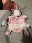 Doudou Licorne marionnette