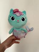 Peluche gabby chat doudou chat sirène Marinette dessin animé