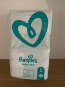 Couches Pampers taille 2