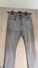 Jeans kiabi gris chiné