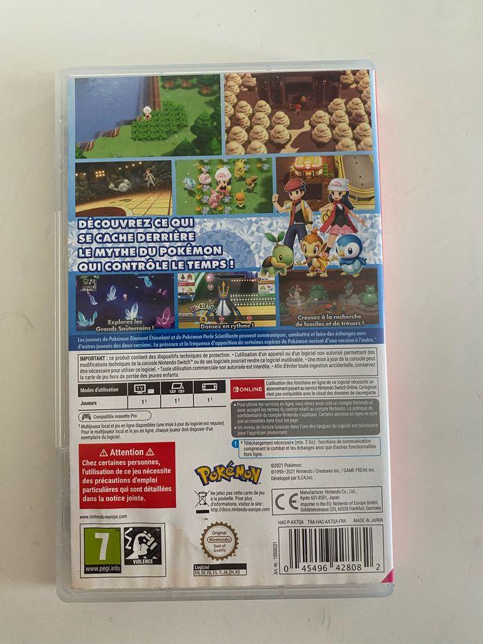 Jeu Nintendo switch pokemon diamant étincelant - photo numéro 2