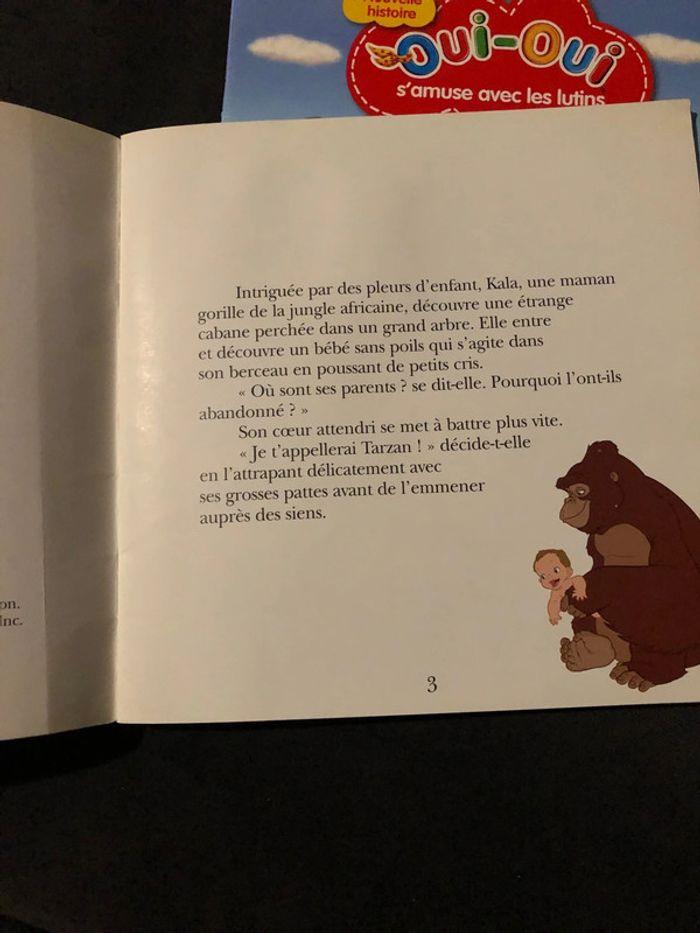 Livres : Oui-Oui s’amuse avec les lutins et Tarzan - photo numéro 6