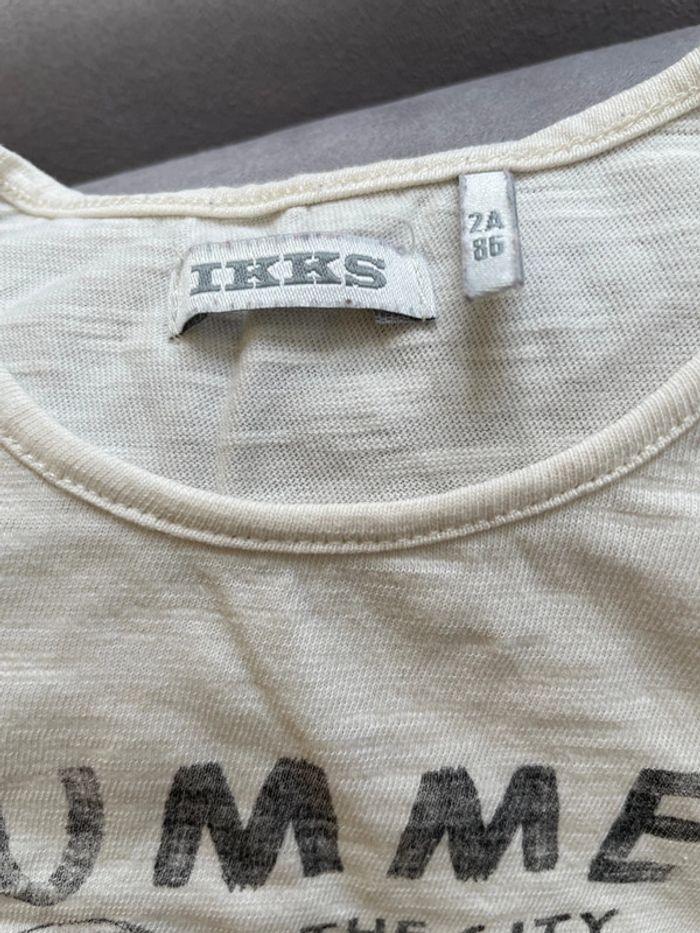 T shirt ikks 2 ans - photo numéro 2