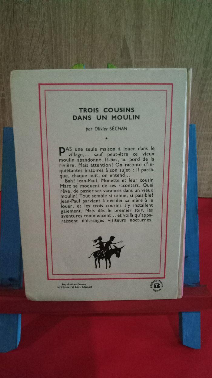 Trois cousins dans un moulin, n° 123, 1963, bibliothèque rose - photo numéro 2