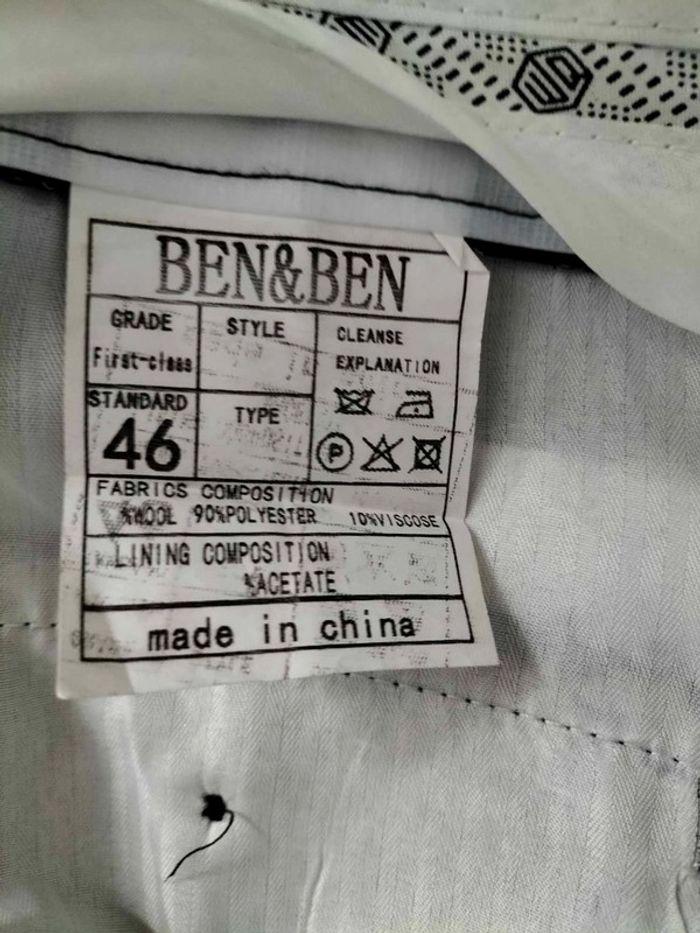 Pantalon de Costume "Ben & Ben" - Taille 46 - photo numéro 4