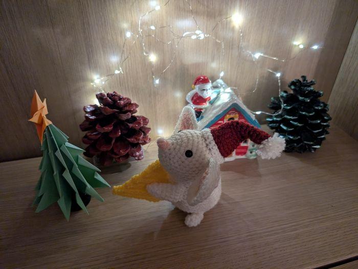 Souris de Noël au crochet - photo numéro 6