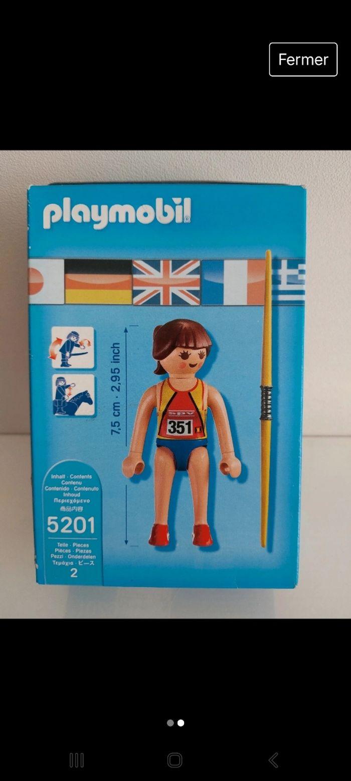 Playmobil athlète - photo numéro 2