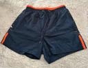 Short sport/bain bleu marine et orange S