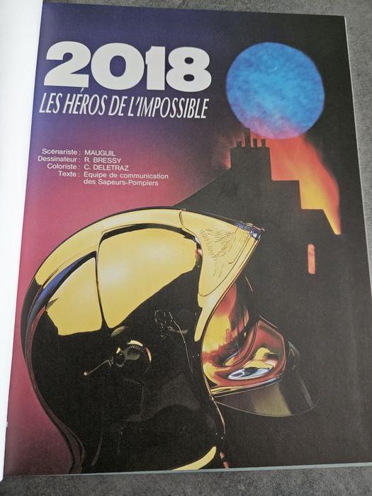 Livre BD "2018 Les héros de l'impossible" Edition 1990 - photo numéro 4