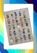 Lot de 25 minifigurines (compatible Lego)