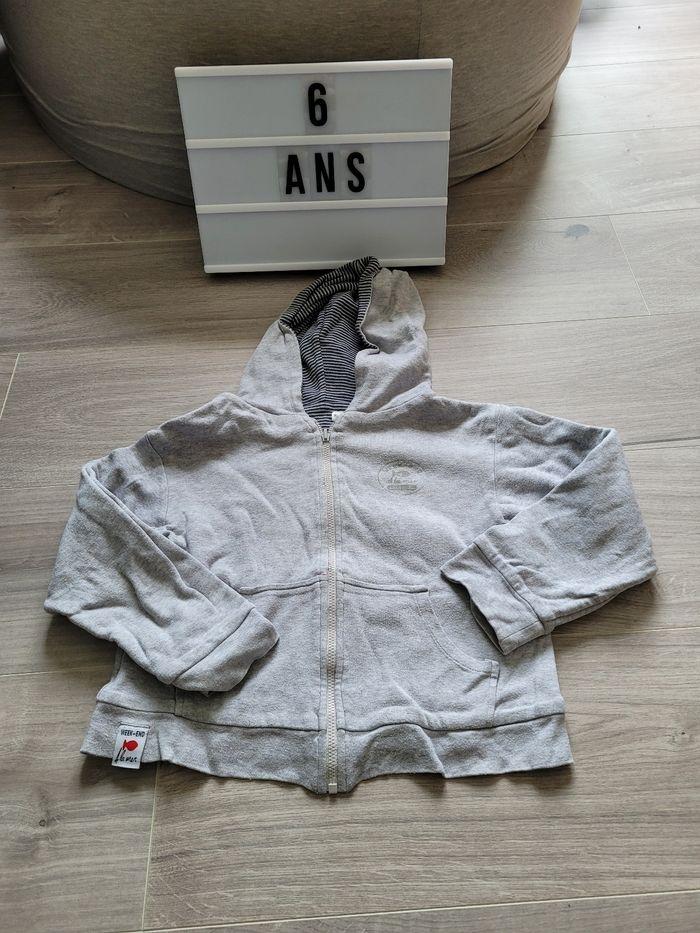 Veste zippé 6 ans