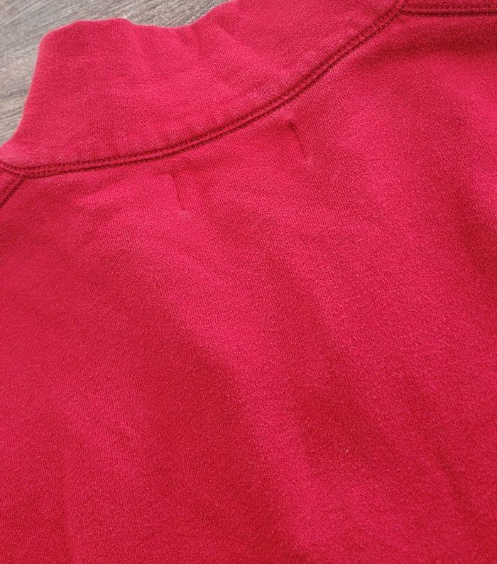 Quart Zip POLO Ralph Lauren Sweat Zippé Logo brodé Taille XL Rouge - photo numéro 7