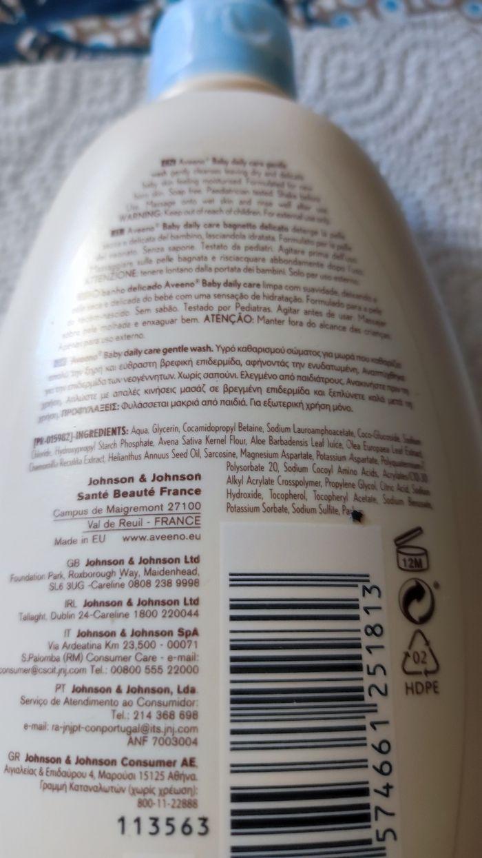 Aveeno hygiène BB 500;ml  neuf. - photo numéro 5