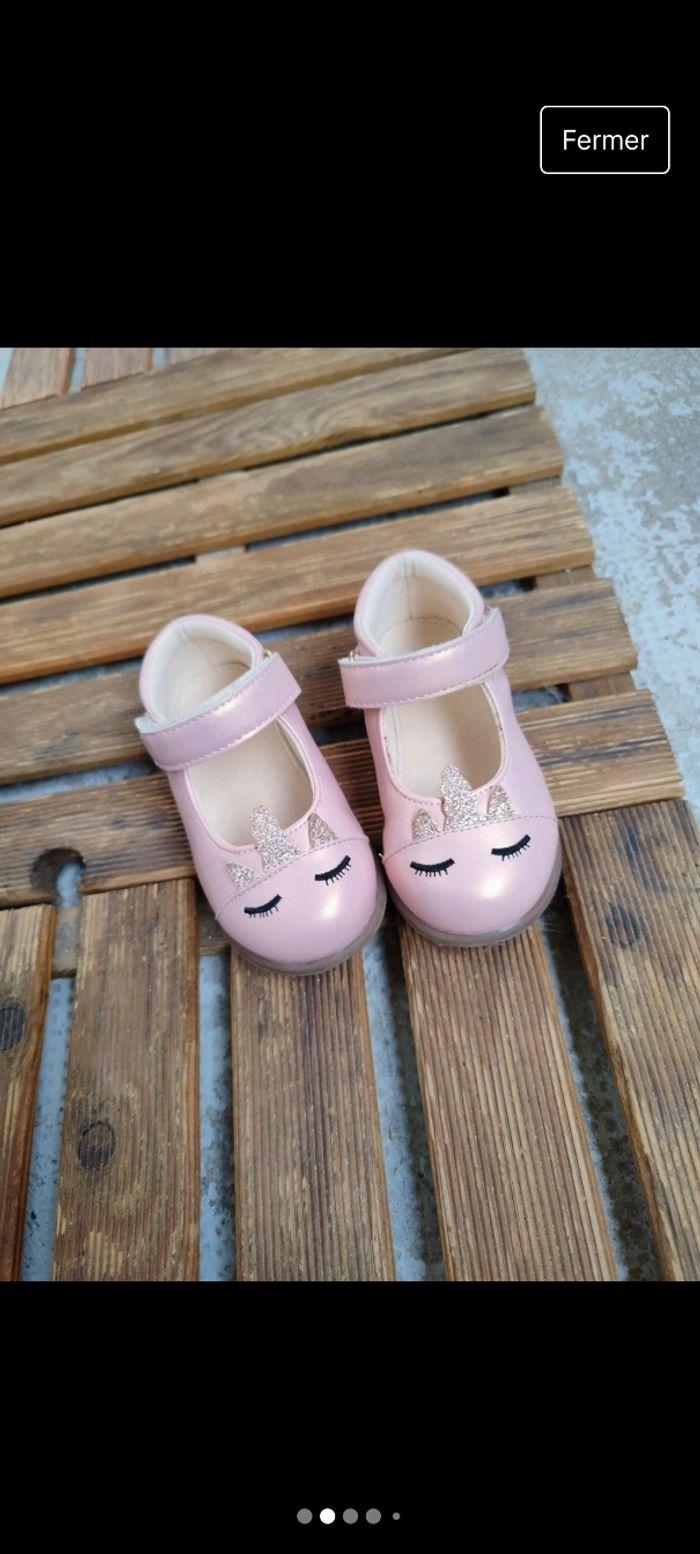 Chaussures petite fille style ballerine - photo numéro 5