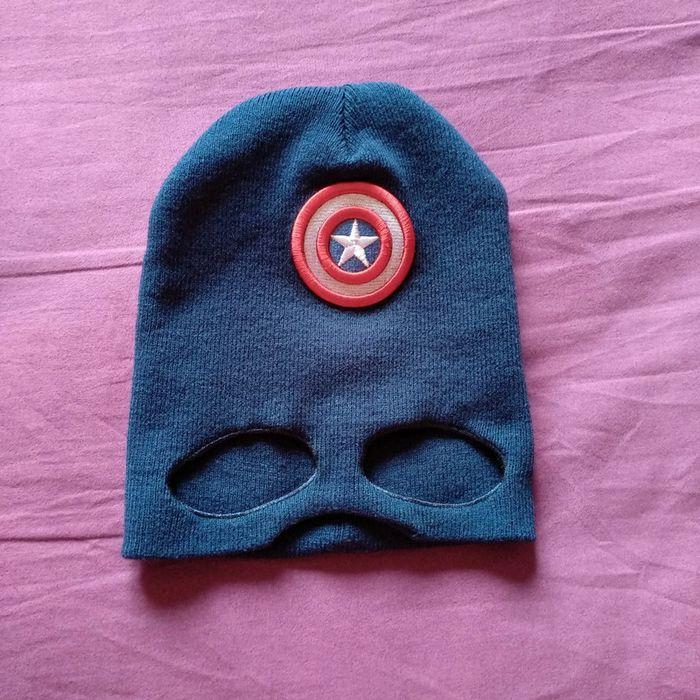 Bonnet garçon Captain America - photo numéro 2