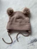 Bonnet H&M beige ourson