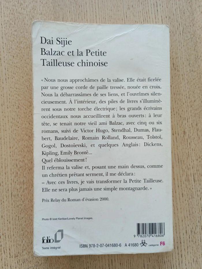 Livre Balzac et la Petite Tailleuse Chinoise - photo numéro 2