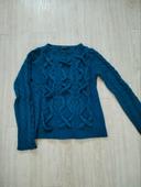 Pull torsades en relief XS/S