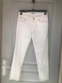 Jean blanc pimkie taille 36 femme