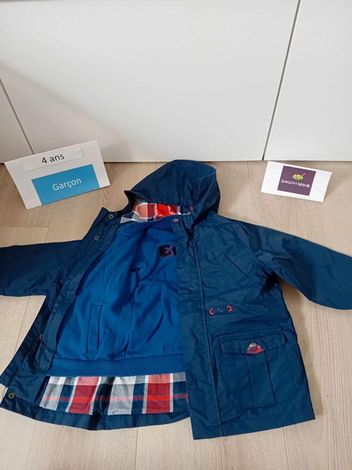 Manteau garçon doublure amovible 4 ans Sergent Major - photo numéro 2