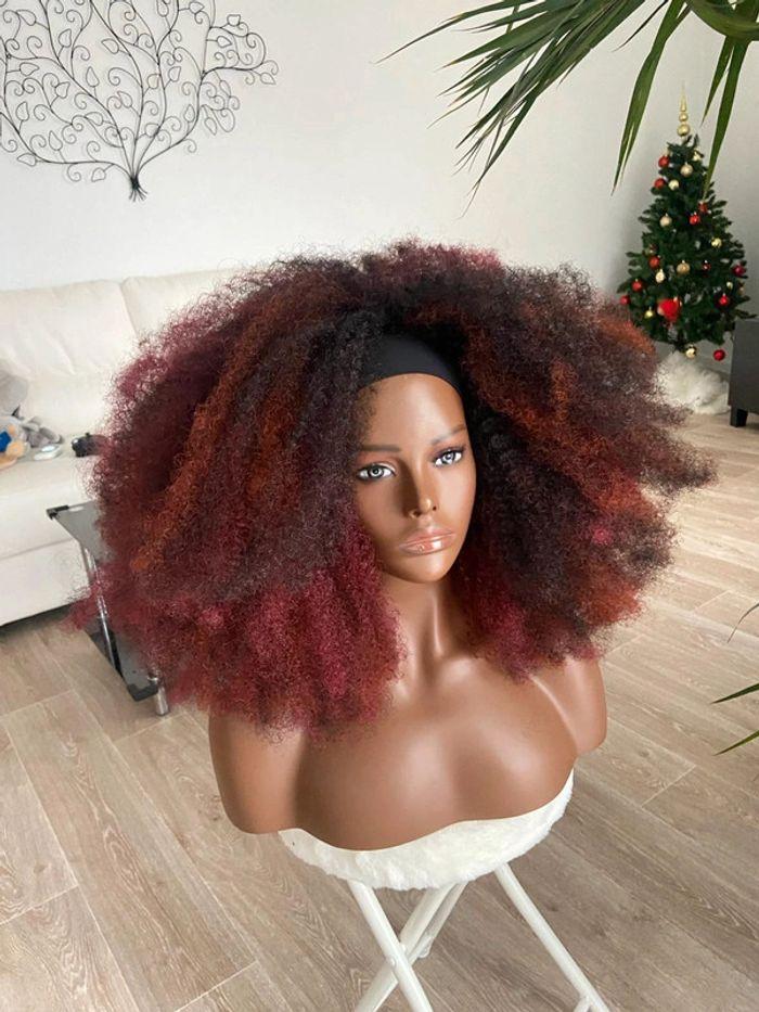 Perruque afro bandeau - photo numéro 2