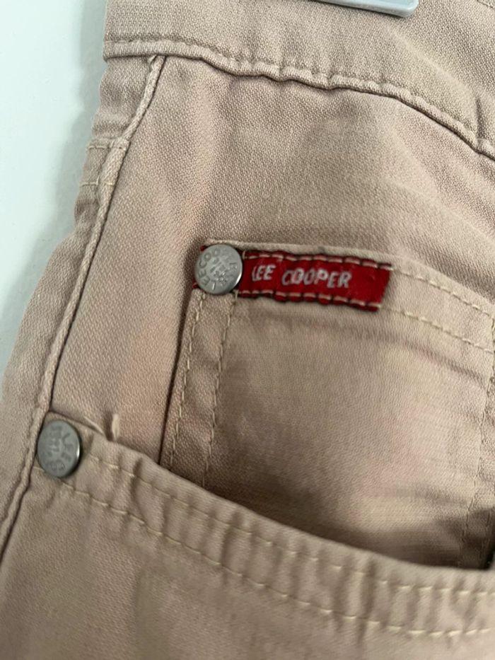 Pantalon jean beige Lee Cooper taille 44 - photo numéro 3