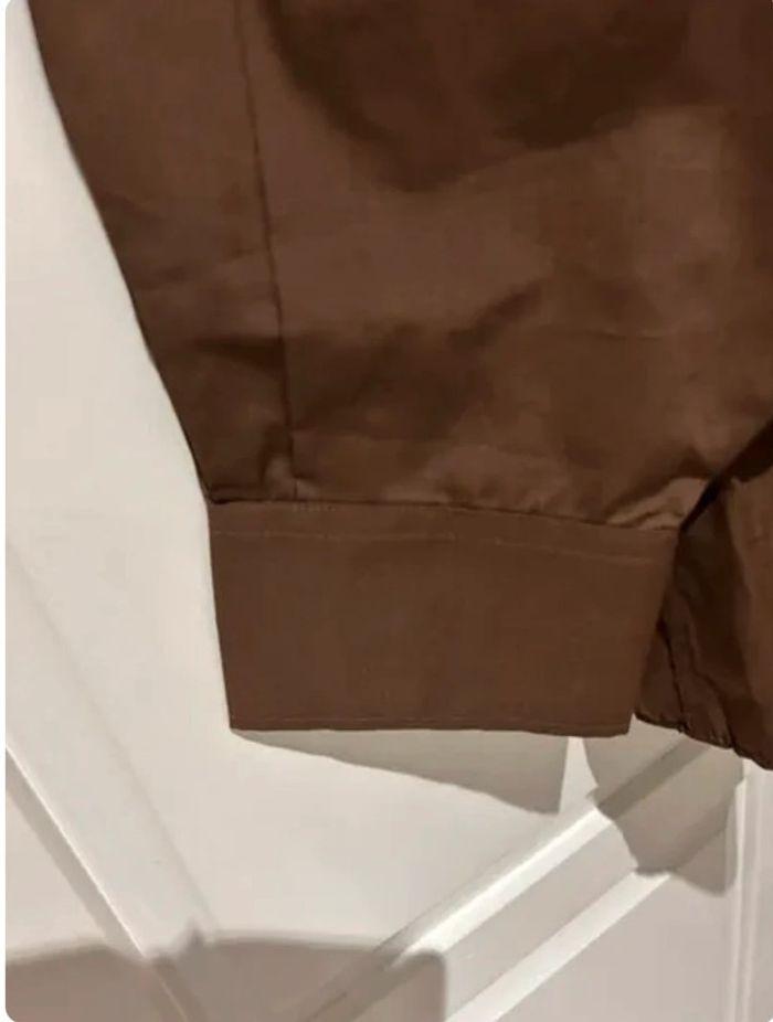 Tunique robe Chemise chocolat - photo numéro 2