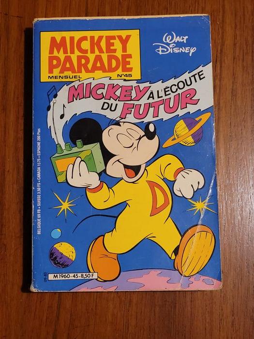 3 Mickey Parade - Disney - vintage 1983 - photo numéro 2