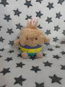 Peluche lapin de Pâques