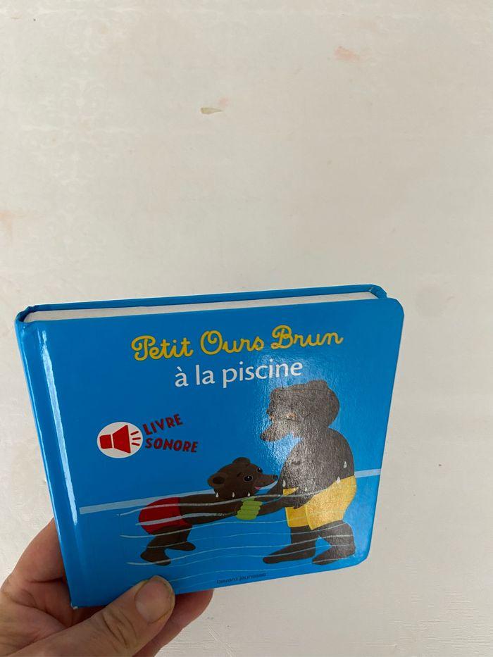 Livre sonore petit ours brun à la piscine - photo numéro 6