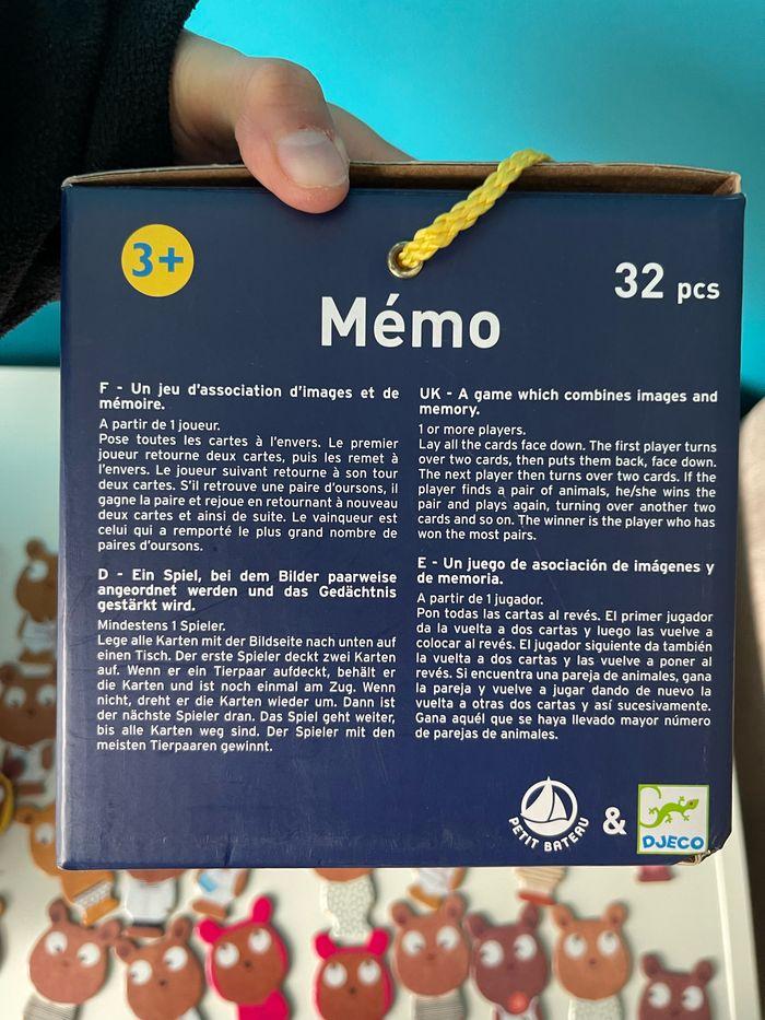 Jeu de mémo 32 pièces de djeco - photo numéro 4