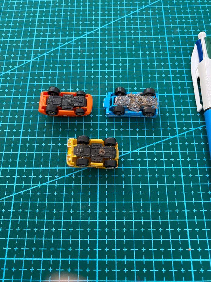 Lot 3 voitures Micro Machines Dodge Chevy - Galoob 1987 80s vintage toys - photo numéro 4