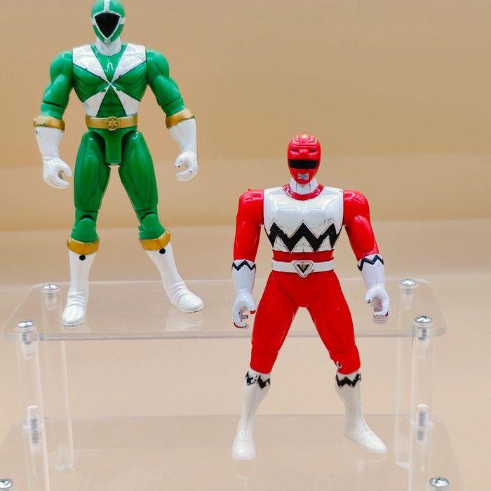 Lot 2 ranger vert et rouge - Power rangers - photo numéro 1