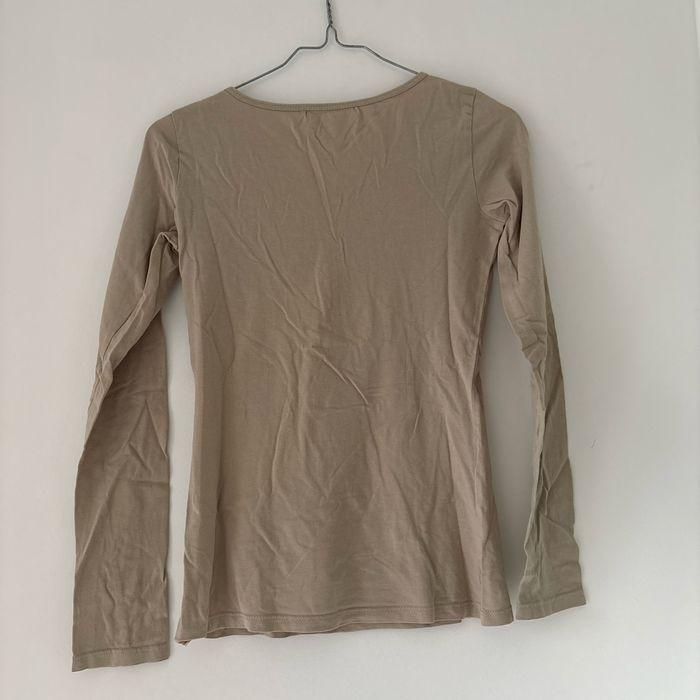 Pull fin beige - photo numéro 2