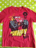 Tee shirt cars taille 8 ans disney