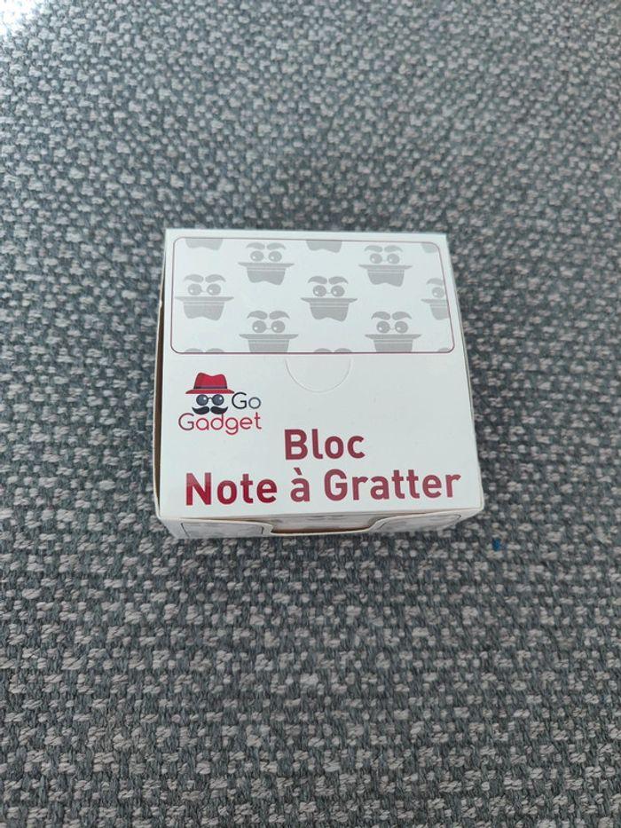 Bloc note à gratter - photo numéro 1