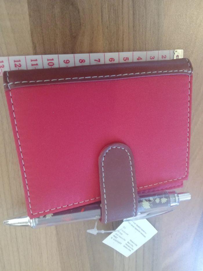 Petit porte feuille rouge neuf - photo numéro 5