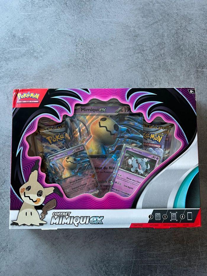 Coffret Pokemon Mimiqui ex - photo numéro 1