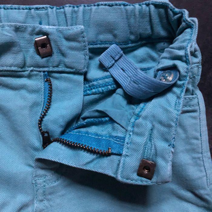 Pantalon Jeans bleu vert 3 ans Tape à l’œil - photo numéro 4