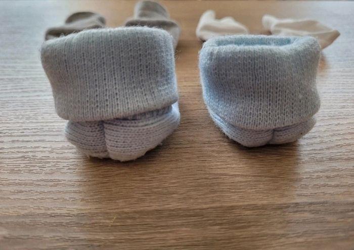 Lot de bonnets, moufles et chaussons garçon en naissance - photo numéro 10