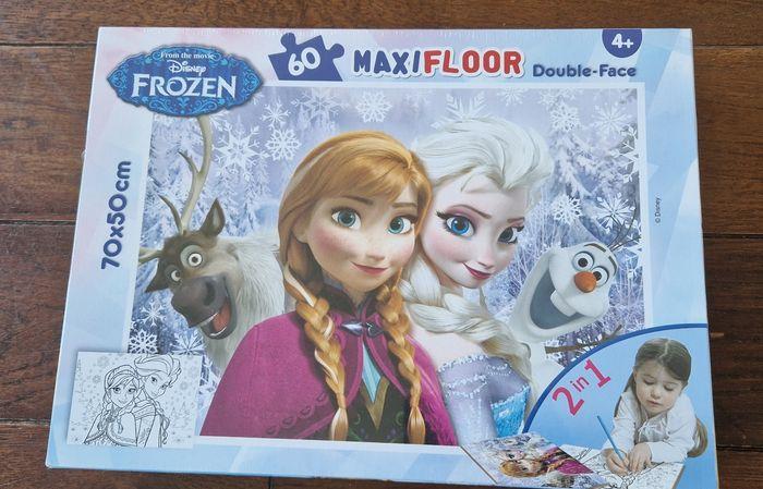 Puzzle reine des neiges maxi floor. Neuf - photo numéro 1